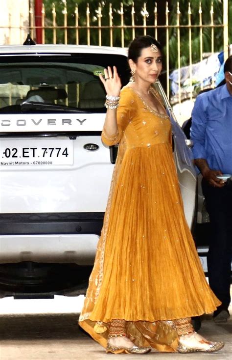 : Mumbai:Bollywood Actress Karishma Kapoor arrives to attend the ...