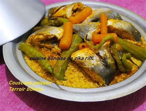 COUSCOUS AU POISSON MÉROU TERROIR BÔNOIS PLAT ALGÉRIEN