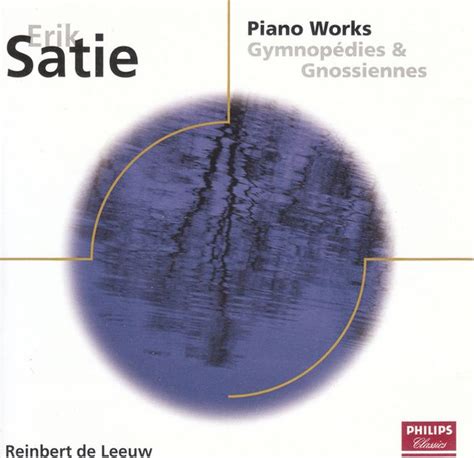 Reinbert De Leeuw Satie Piano Works Ozon