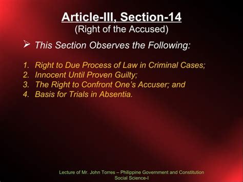 Bill Of Rights Lecture 4 Ppt