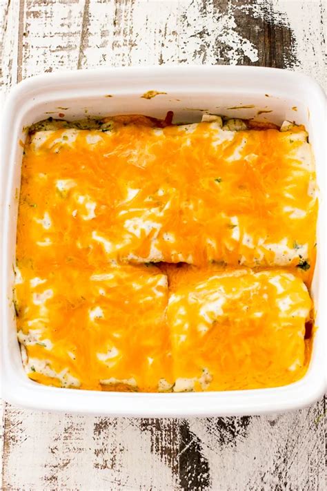 Shredded Beef Green Chile Enchiladas Lisas Dinnertime Dish