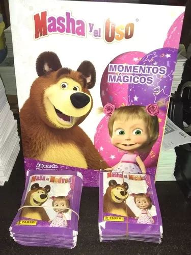 Lbum De Masha Y El Oso M S Sobres Panini En Venta En Naucalpan