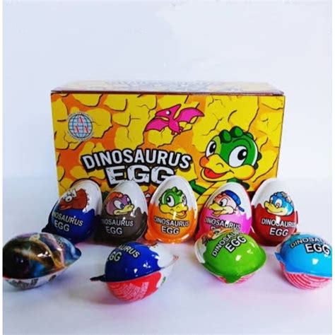 Jual Dinosaurus Egg Coklat Compound Telur Isi 30 Pcs Cokelat Telor