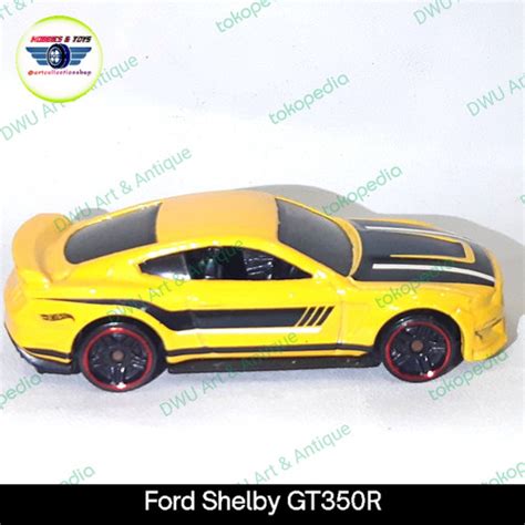 Jual Hw Hot Wheels Loose Ford Shelby Gt R Yellow Kuning Kota Tangerang Selatan Dwu Art