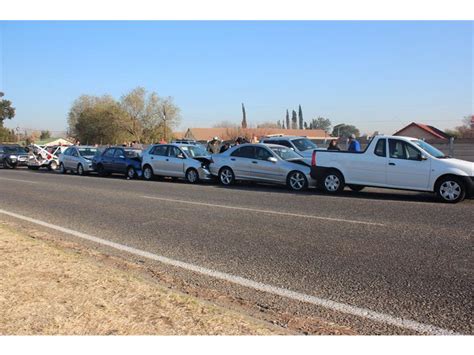 Six Cars Crash On Swartkoppies Road Alberton Record