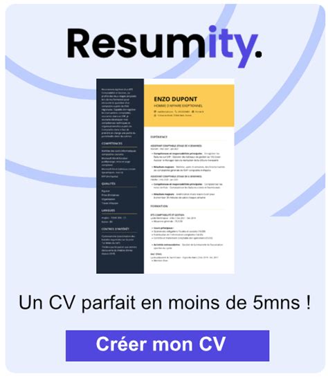 Exemple de CV Femme de ménage GRATUIT