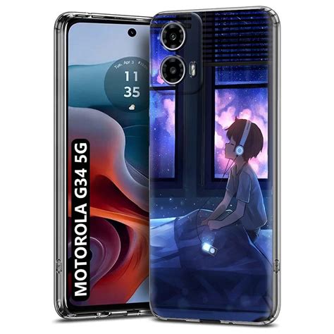 Fashionury Silicone Designer Printed Back Case Cover For Motorola G