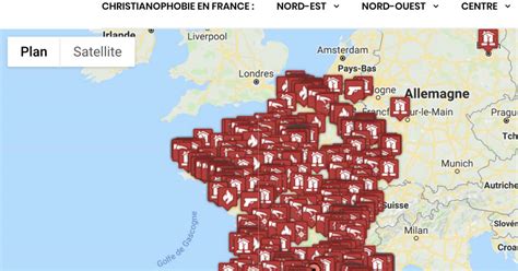 D où sort cette carte des églises brûlées en France au cours des