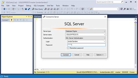 Connect To A Sql Server From Ssms Riset