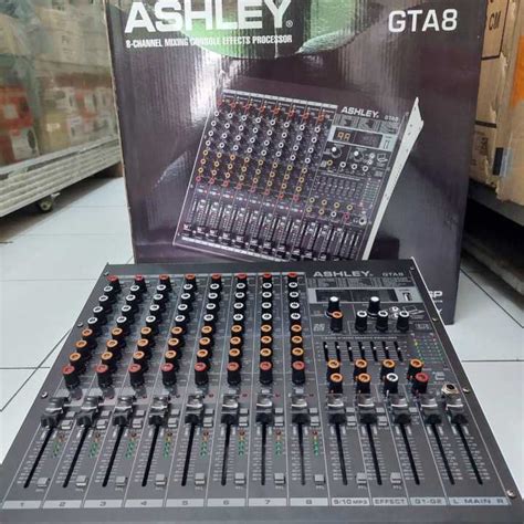 Mixer Audio Ashley GTA 8 Channel Original Lazada Indonesia