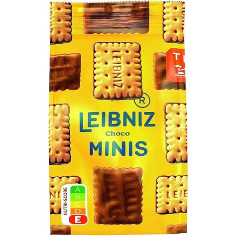 Bahlsen Leibniz Mini Schoko Butter Biscuit With Chocolate 125g