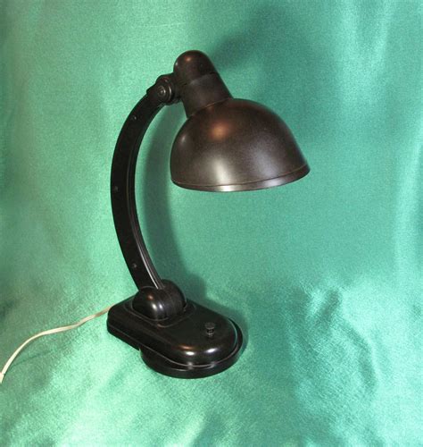 Vintage Bakelite Industrial Desk Lamp Kgb Nkvd Soviet Etsy