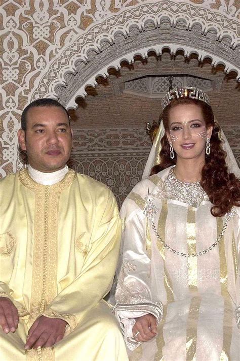 July 2002 King Mohammed Vi Of Morocco Marries Salma Bennai In Rabat