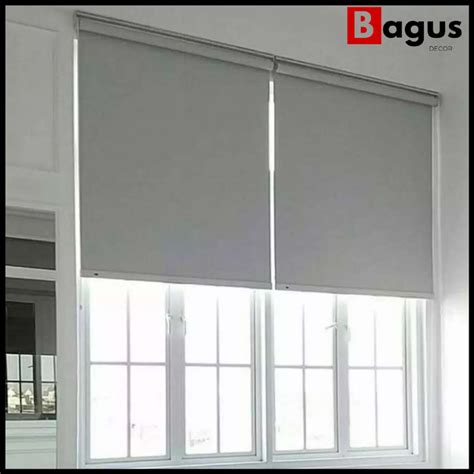 Jual Tirai Gulung Jendela Kantor Tirai Kantor Roller Blind Gorden
