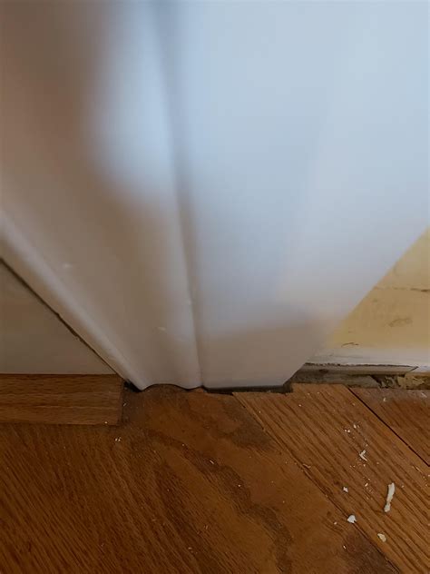 Reinstalling Door Trim On Door Jamb Without Undercut No Longer Fits