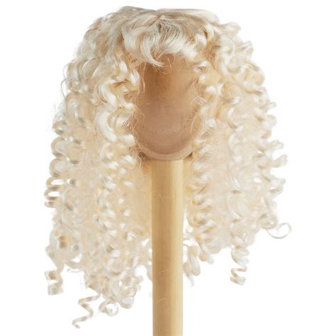 Monique Synthetic Mohair Bleach Blonde Bernadette Doll Wig Doll Hair Doll Supplies Craft