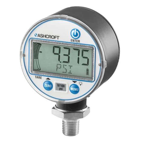 Ashcroft Dg Digital Pressure Gauge With Backlight To Psi From