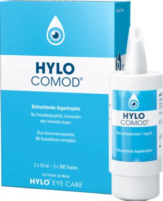 HYLO COMOD Augentropfen 2X10 Ml Park Apotheke In Miltenberg