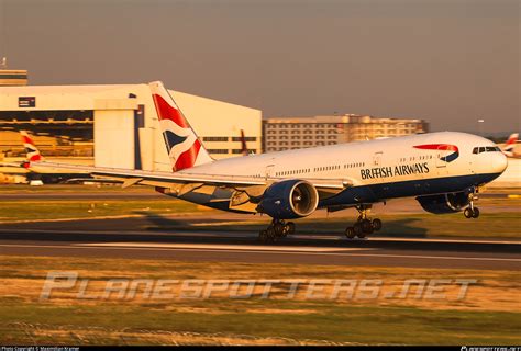 G VIIL British Airways Boeing 777 236ER Photo By Maximilian Kramer ID