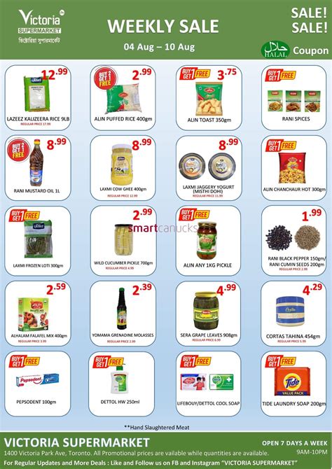 Victoria Supermarket Flyer August 4 To 10