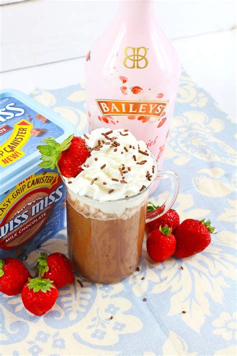 Bailey S Strawberry Cream Hot Chocolate