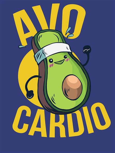 AVOCARDIO FUNNY DESIGN T Shirt