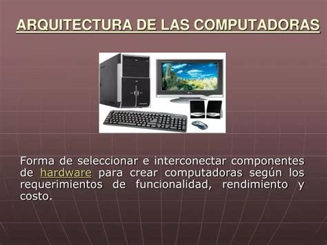 Ppt Arquitectura De Las Computadoras Powerpoint Presentation Free Download Id 1806350