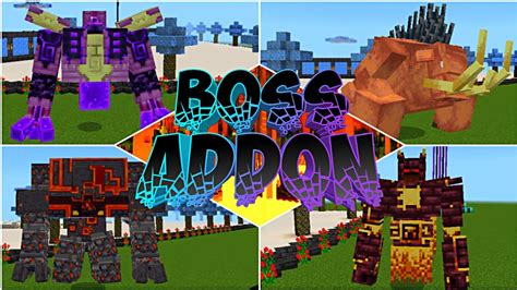 EL MEJOR ADDON MOD DE JEFES FINALES PARA MINECRAFT PE 1 19 YouTube