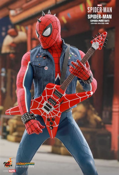 Spider Punk Marvels Spider Man Game Action Figure Hot Toys Blog De Brinquedo