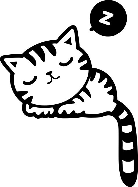Cat Nap Clipart Free Download On Clipartmag