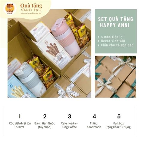 Set Quà Tặng Happy Anni Anni Home Anni Handmade
