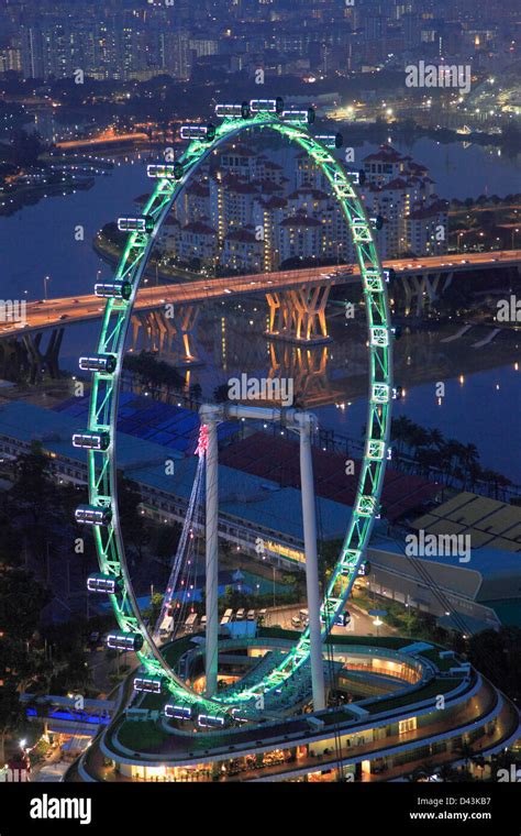 Singapore Flyer Aerial Hi Res Stock Photography And Images Alamy