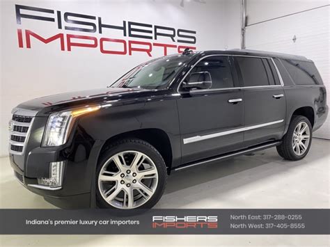 Used 2016 Cadillac Escalade Esv Premium For Sale In Fishers In Vin