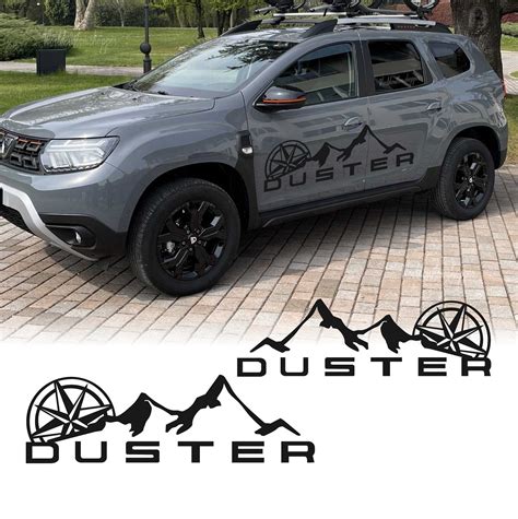 Dacia Duster Auto Tuning Sport Racing Side Graphics Stickers