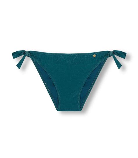 Braga De Bikini Cl Sica En Verde Con Lazos