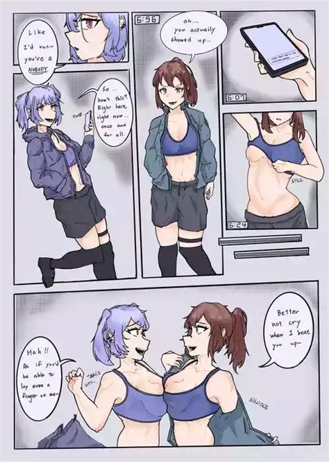 LESBIAN FIGHTING ARENA Tokkitsune Nhentai Hentai Doujinshi And Manga