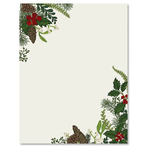 Abundant Holiday Christmas Letter Papers Colorful Images