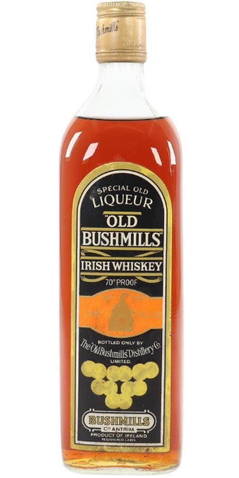 Bushmills Special Old Liqueur Ratings And Reviews Whiskybase