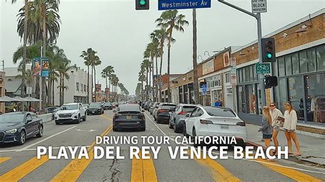 K Driving California Playa Del Rey And Venice Beach Los Angeles