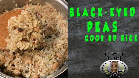 Black Eyed Peas Cook Up Rice With Bush Cook Flavor Tasty Recipe