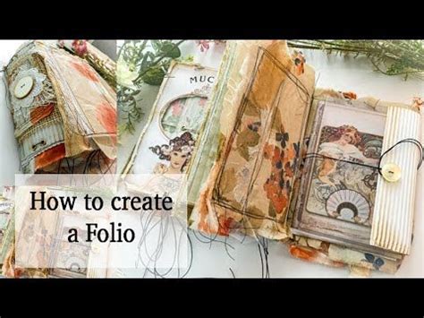 How To Create A Junk Journal Folio Collaboration With Tonya Samuels