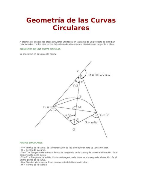 Docx Geometr A De Las Curvas Circulares Dokumen Tips