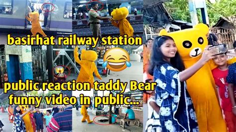 Basirhat Railway Station ️ 2022 Taddy Bear Reactionfunny🤣 Video