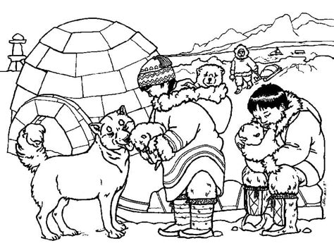 Desenhos De Iglu Para Colorir Pintar E Imprimir Colorironline