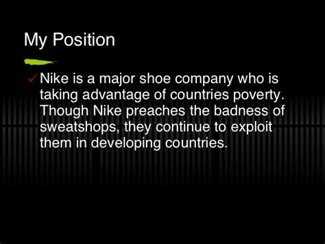 Nike Is Bad