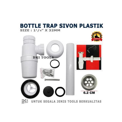 Jual Sifon Wastafel Bottle Botol Trap Afur Saluran Pipa Pembuangan Air