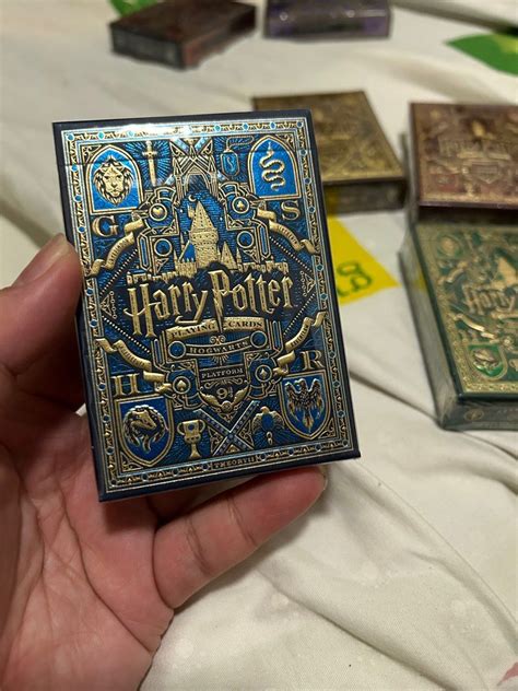 Harry Potter Hogwarts Playing Cards Hobbies Toys Memorabilia