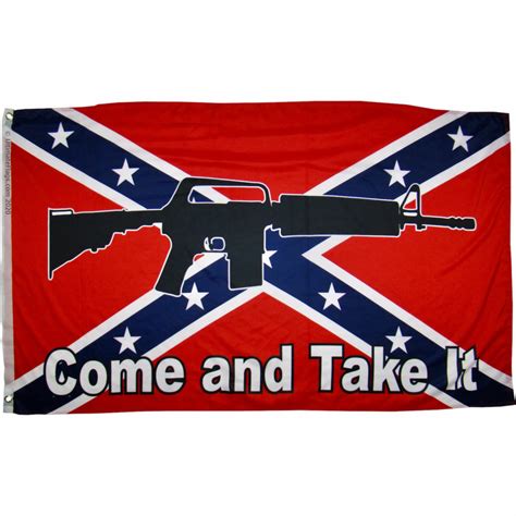 Bold Rebel Come And Take It Flag 3 X 5 Ft Standard Ultimate Flags