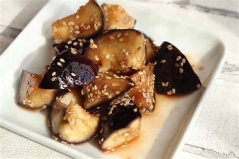 Easy Korean Steamed Eggplant Recipe In The Microwave Sweet And Spicy Taste