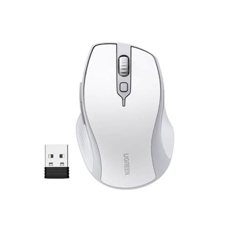 Ugreen Dual Mode W L Bt Silent Mouse Mu Ergonomic Dpi White